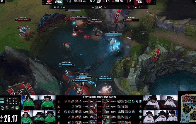 乐鱼-LPL:TES率先拿下厄塔汗,随后WBG追击完成1换1